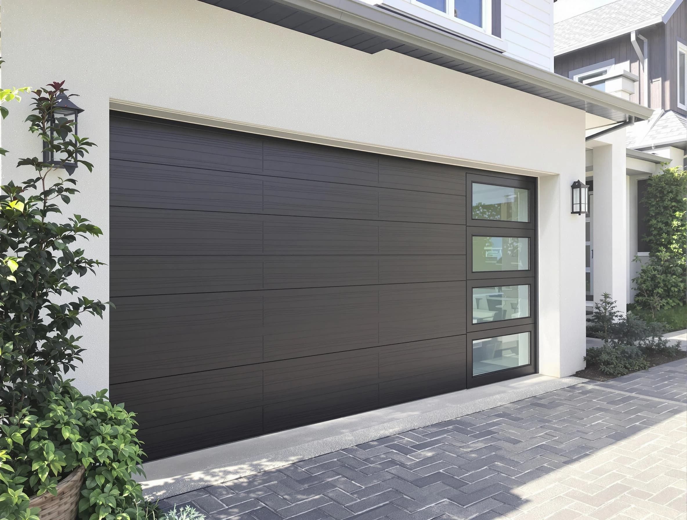 Custom garage door installation by Monroeville Garage Door Repair in Monroeville