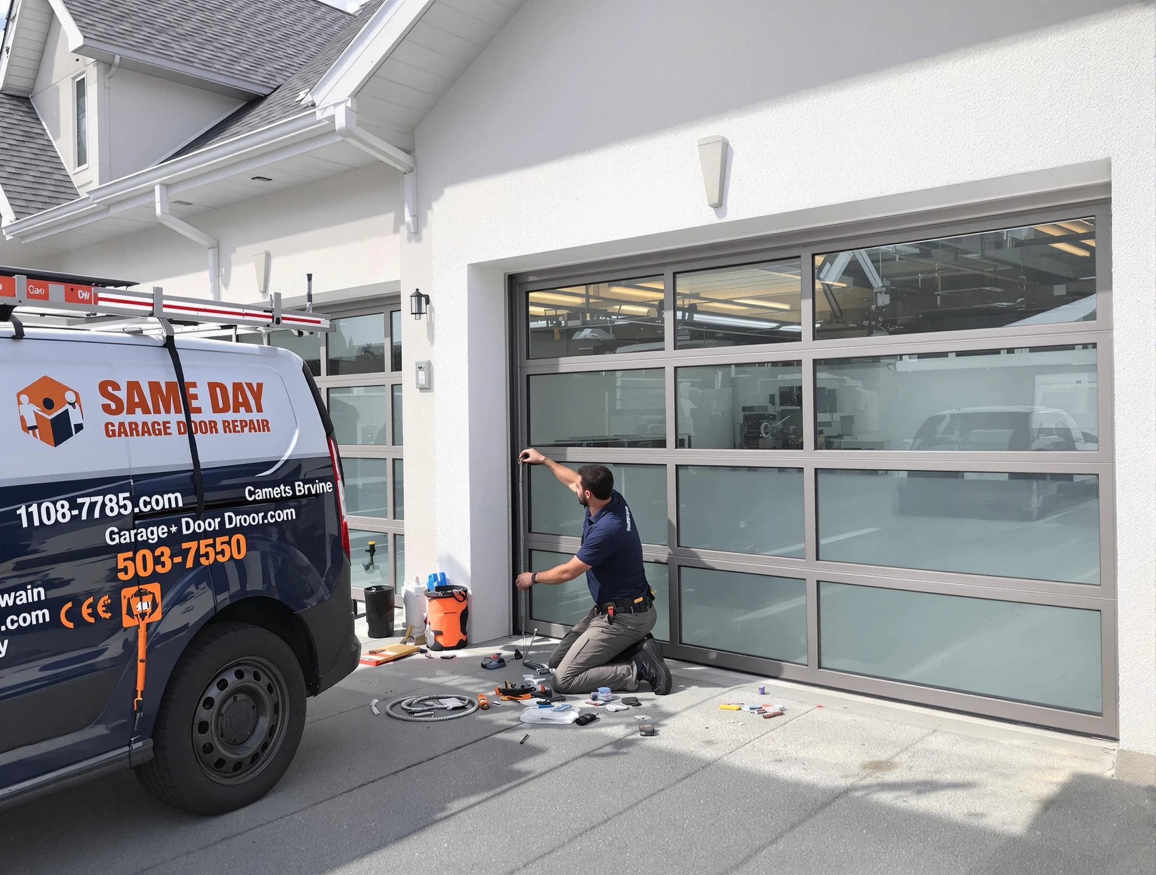 Same-day garage door repair service by Monroeville Garage Door Repair in Monroeville