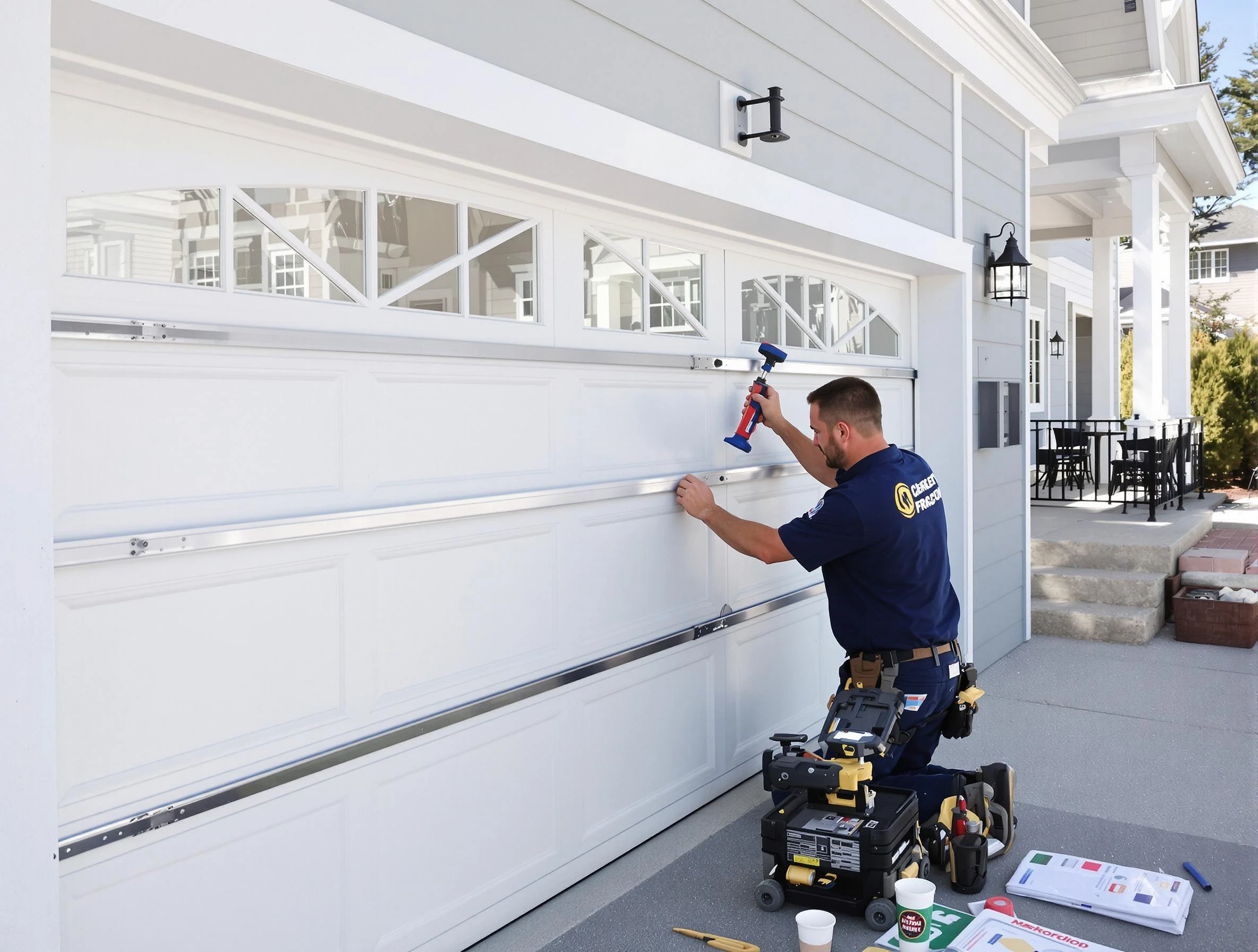 Professional garage door installation by Monroeville Garage Door Repair in Monroeville